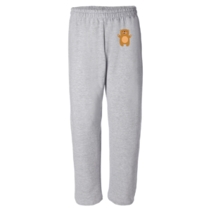 Brown Bear – Open-Bottom Sweatpants 3